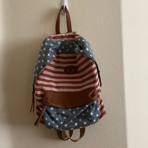 Steve Madden American flag backpack